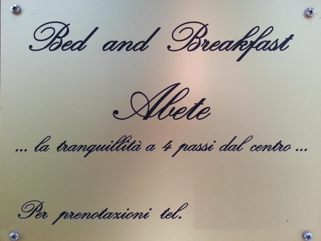 Bed and Breakfast Abete Verona Exterior foto